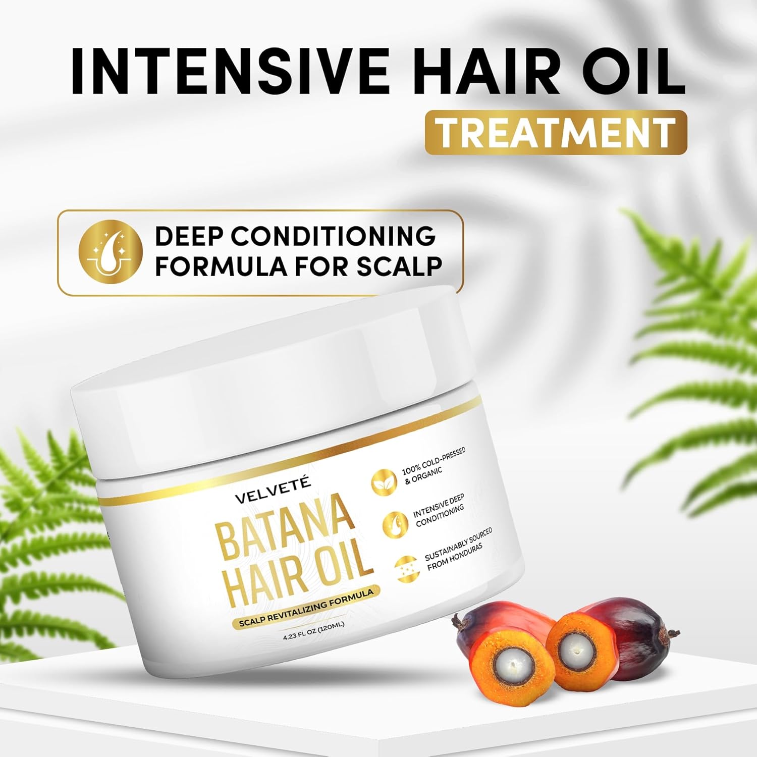 Raw & Pure Batana Oil 4.23 Oz for Natural Hair Growth and Strength - Image 4