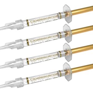 Opalescence 45% Syringes Teeth Whitening Gel - with PF - (4 Syringes) Refill Kit Carbamide Peroxide. Made by Ultradent, in Mint Flavor. Tooth Whitening 5359-2
