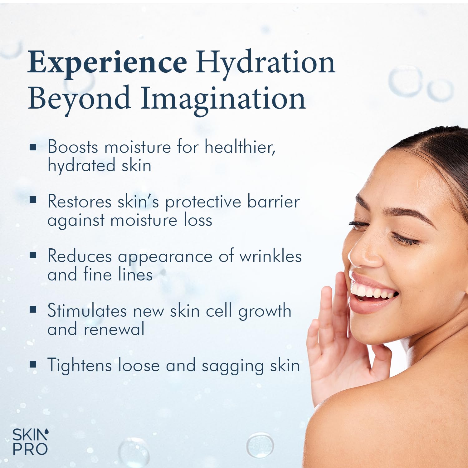 Delfogo Rx 1.7 oz 100% Pure Hyaluronic Acid Anti-Aging Face Cream Moisturizer for Women - Image 3