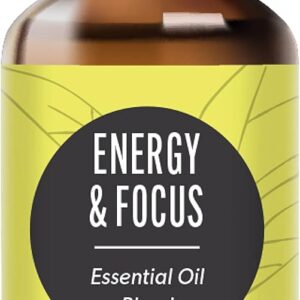 Edens Garden Energy & Focus Essential Oil Blend- 100% Pure Premium Grade, Undiluted, Natural, Therapeutic, Aromatherapy, The Best for Diffusing, Kid Safe, Humidifiers, Skin 10 ml (.33 fl oz)