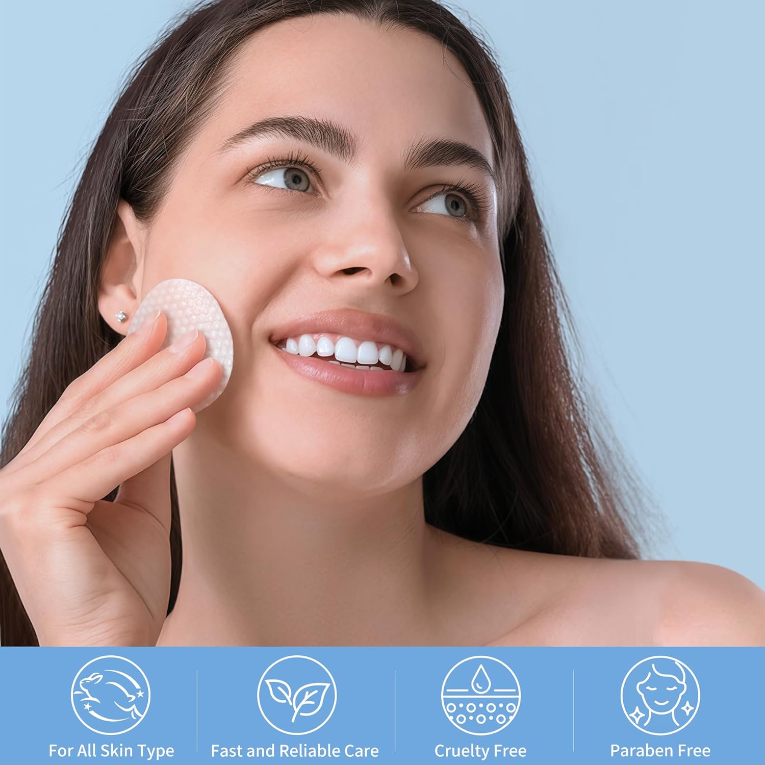 Glycolic Acid Pads, Exfoliating Toner Pads for Facial Radiance, Dual Action Gentle Face Pad for Deep Cleaning Effect |Peels & Daily Skin Renewal |Salicylic Acid & Vitamins B3 |70 Count - Image 6