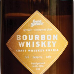 Bourbon Whiskey Brew Candle - Whiskey Gift, Guy Gift, Father's Day Gift - Scotch, Bourbon, Whisky, Man Cave Beer Bottle CandleMADE in USA…