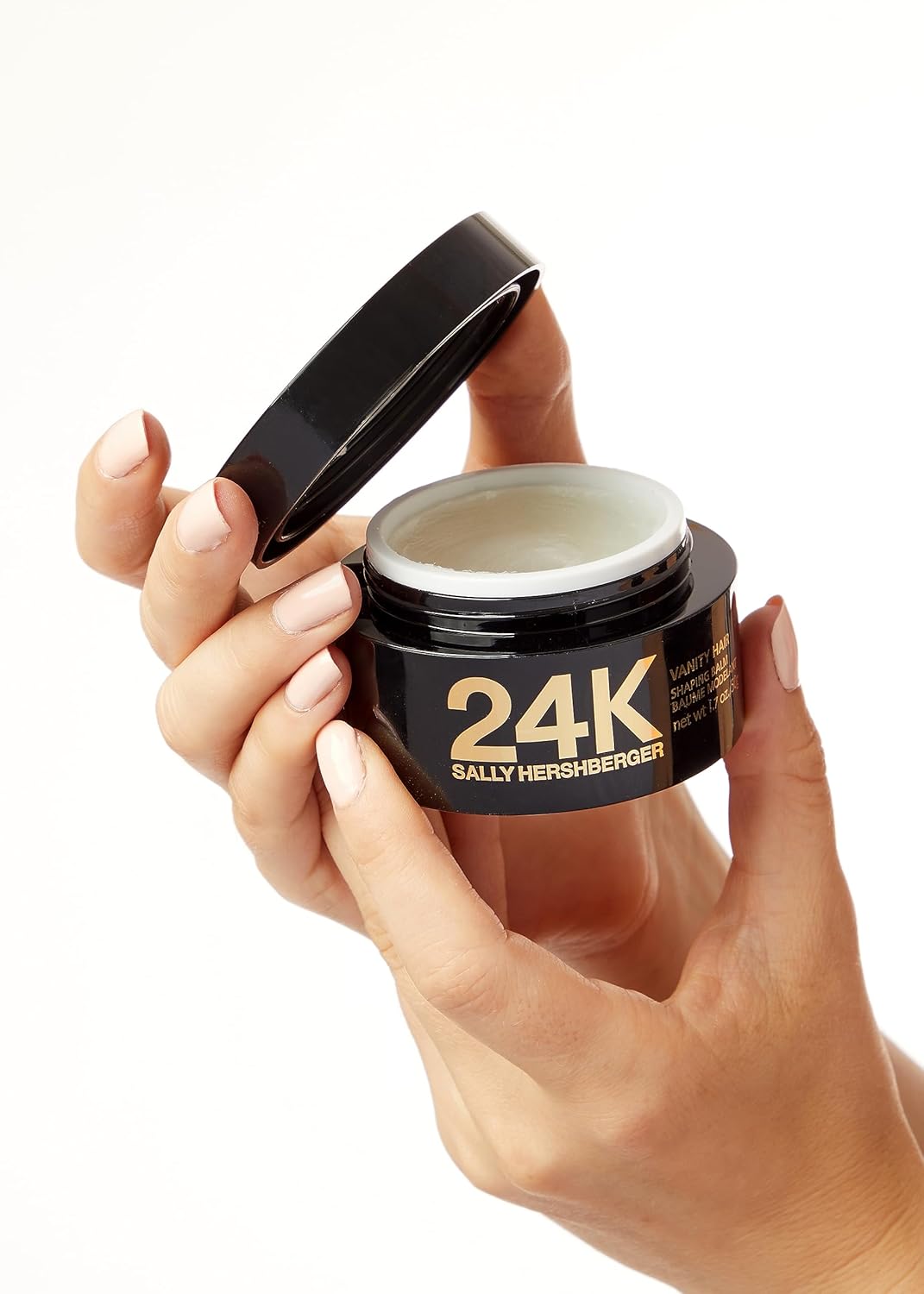 Sally Hershberger 24K Hair Shaping Balm 1.7oz Flexible Hold Pomade for All Hair Types - Image 6