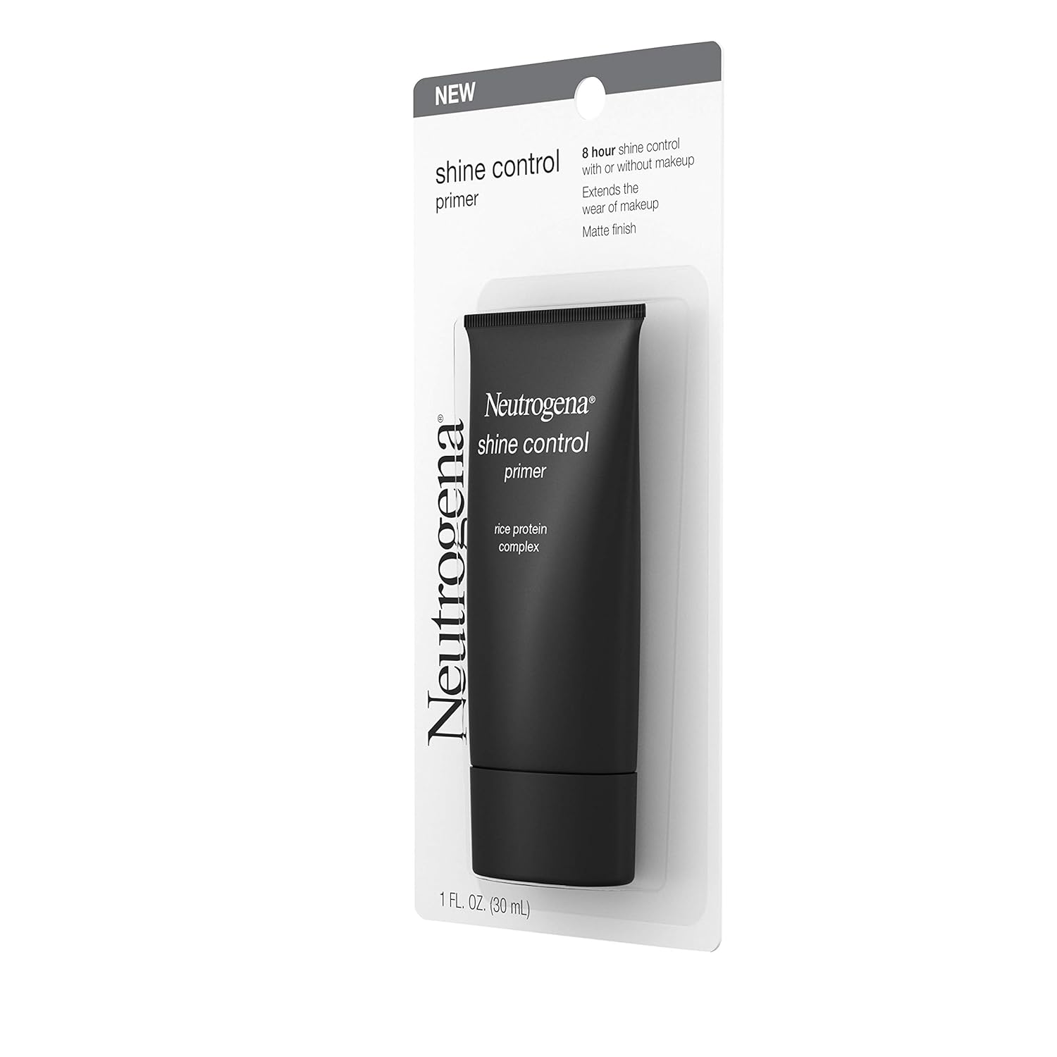 Neutrogena Shine Control Mattifying Liquid Face Primer for Oily Skin, Lightweight, Non-Comedogenic and Non-Greasy Pore and Makeup Primer with Oil-Absorbing Rice Protein, 1 fl. oz - Image 5