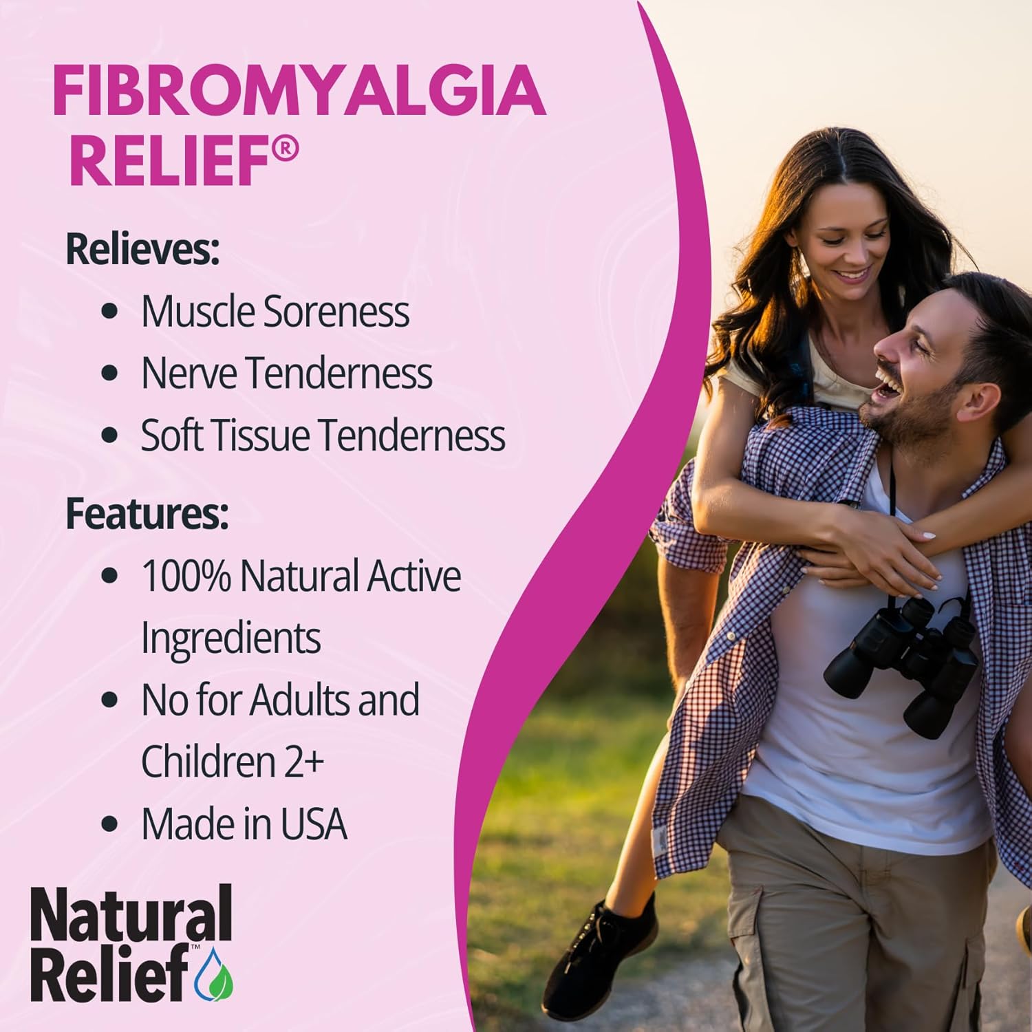 Fibromyalgia Relief for Temporary Relief of Muscle Soreness Discomfort Tenderness Difficulty Moving Joint Pain - Image 4