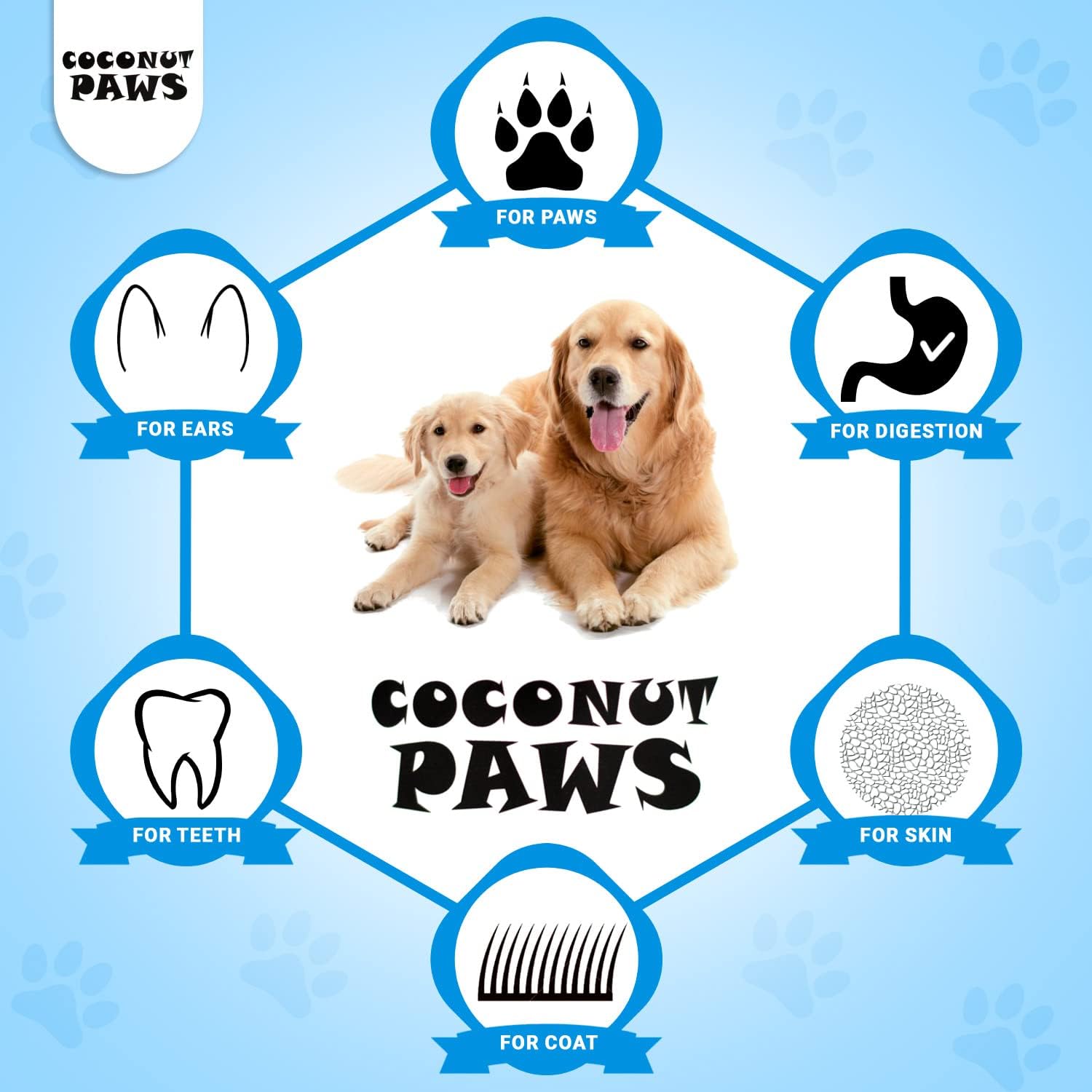 Coconut Paws 8oz Dog Skin and Coat Itch Relief Hot Spot Treatment with Olive and Sunflower Oils - Image 9