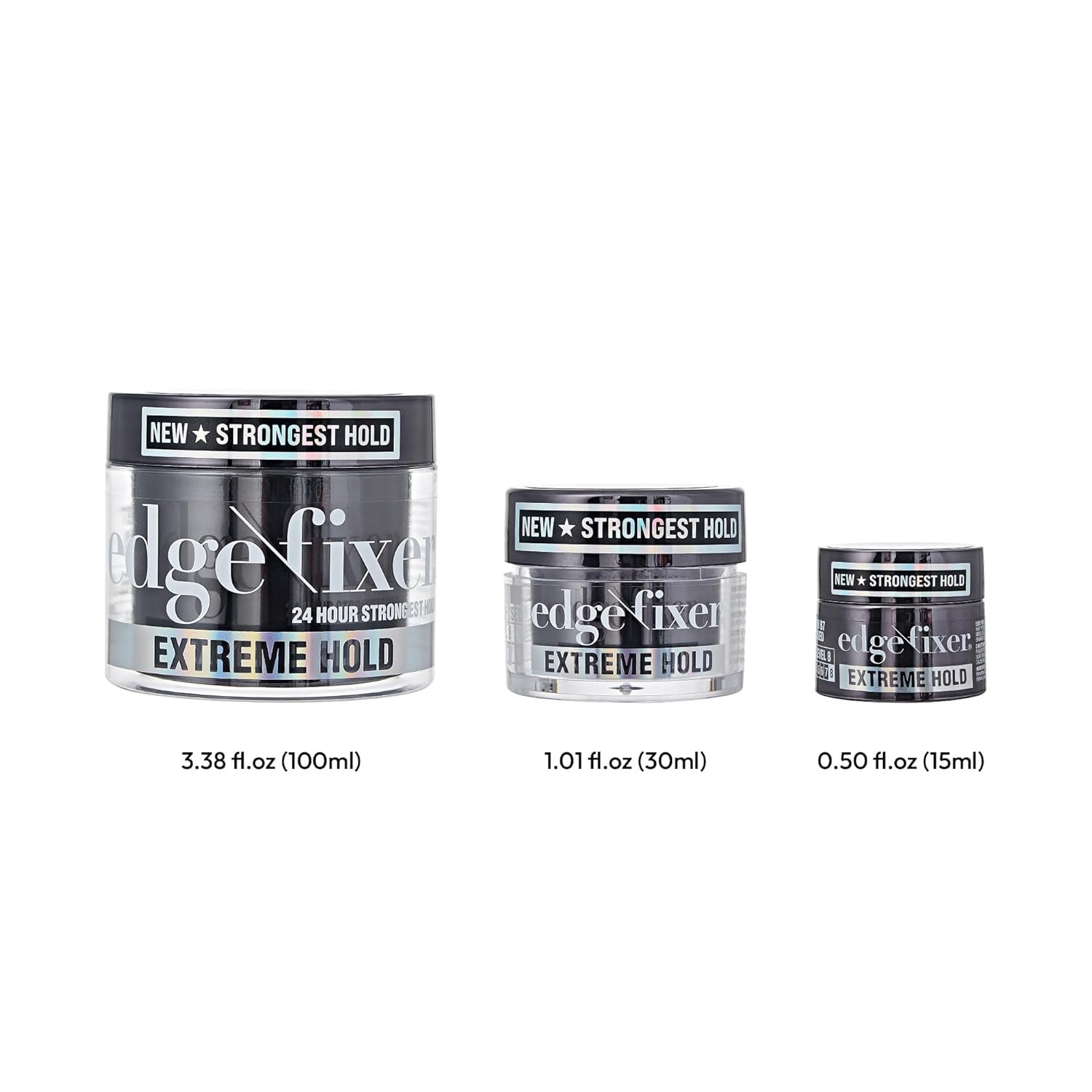 Red by Kiss Edge Fixer Extreme Hold, Strong Edge Control with 24-Hour Hold, Infused with Biotin for Nourishment & Hydration, No Flaking or Oily Residue (3.38 Fl.oz.) - Image 7