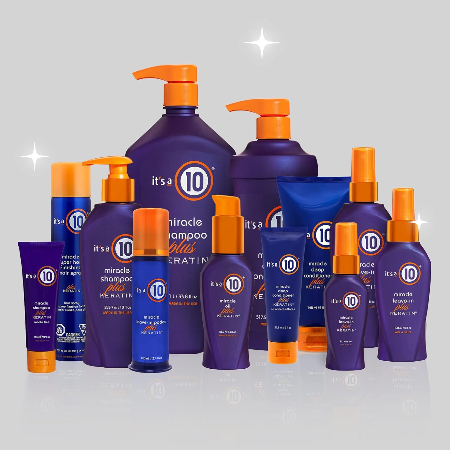 10 Haircare Miracle Oil with Keratin, 3 fl. oz. Each, Pack of 2 - Image 7