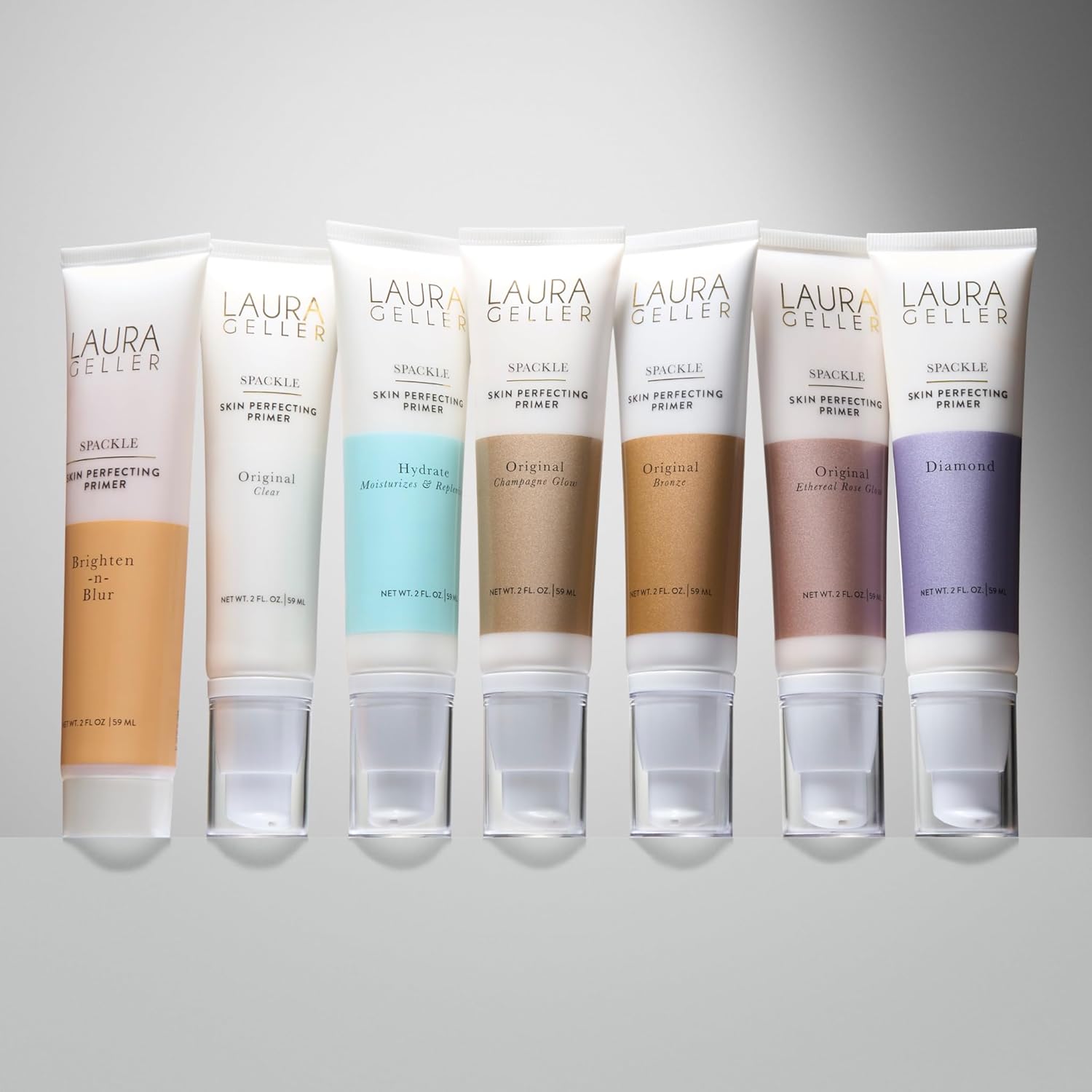 LAURA GELLER NEW YORK Spackle Primer - Hydrate - Super-Size 2 Fl Oz - Hyaluronic Acid Makeup Primer for Mature Skin - Image 8