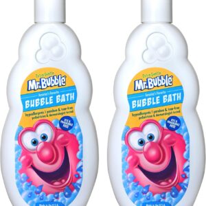 Mr. Bubble Extra Gentle Bubble Bath - Hypoallergenic, Tear Free Bubble Bath Solution Perfect for Sensitive Skin (Pack of 2 Bottles, 16 fl oz Each)