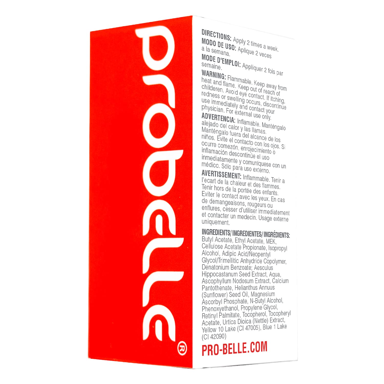 Probelle Anti-Bite, Nail Biting Treatment for Kids & Adults to Quit habit, No Bite Nail Polish Deterrent, Thumb Guard & Prevents Finger Sucking, Bitter Taste Nail Care, For Ages 3+, 0.5 fl oz (15 ml) - Image 3