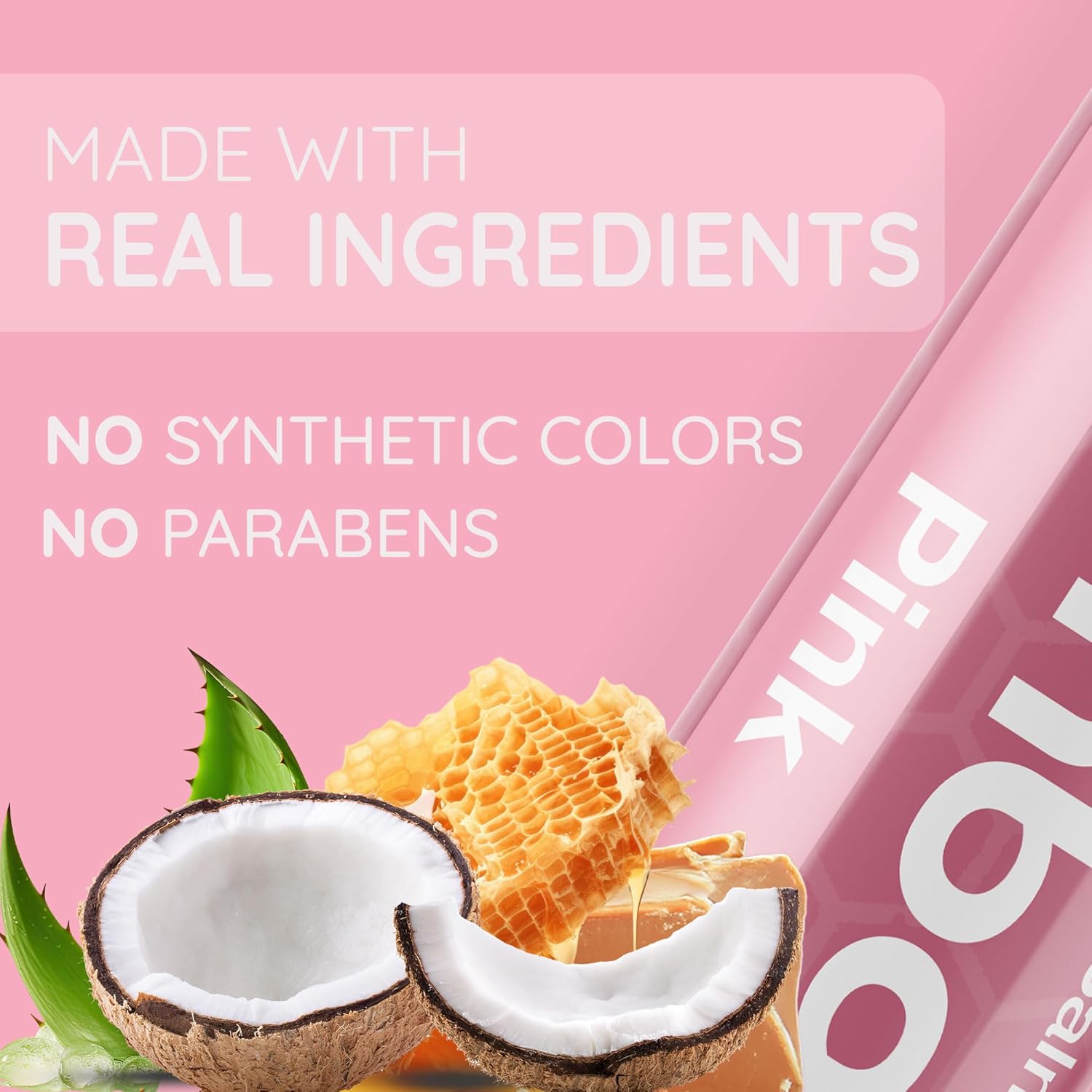 Tinted Lip Balm Pink – Bambalo 4-Pack Hydrating Moisturizing Lip Care – Soft Rosy Tint – Natural & Organic Ingredients – Easy Wear, Everyday Color – Made in USA - Image 4