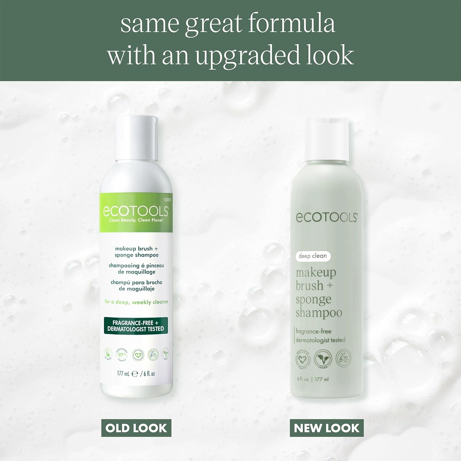 Ecotools 6 oz Gentle Makeup Brush Cleansing Shampoo for Effective Cleaning - Image 4