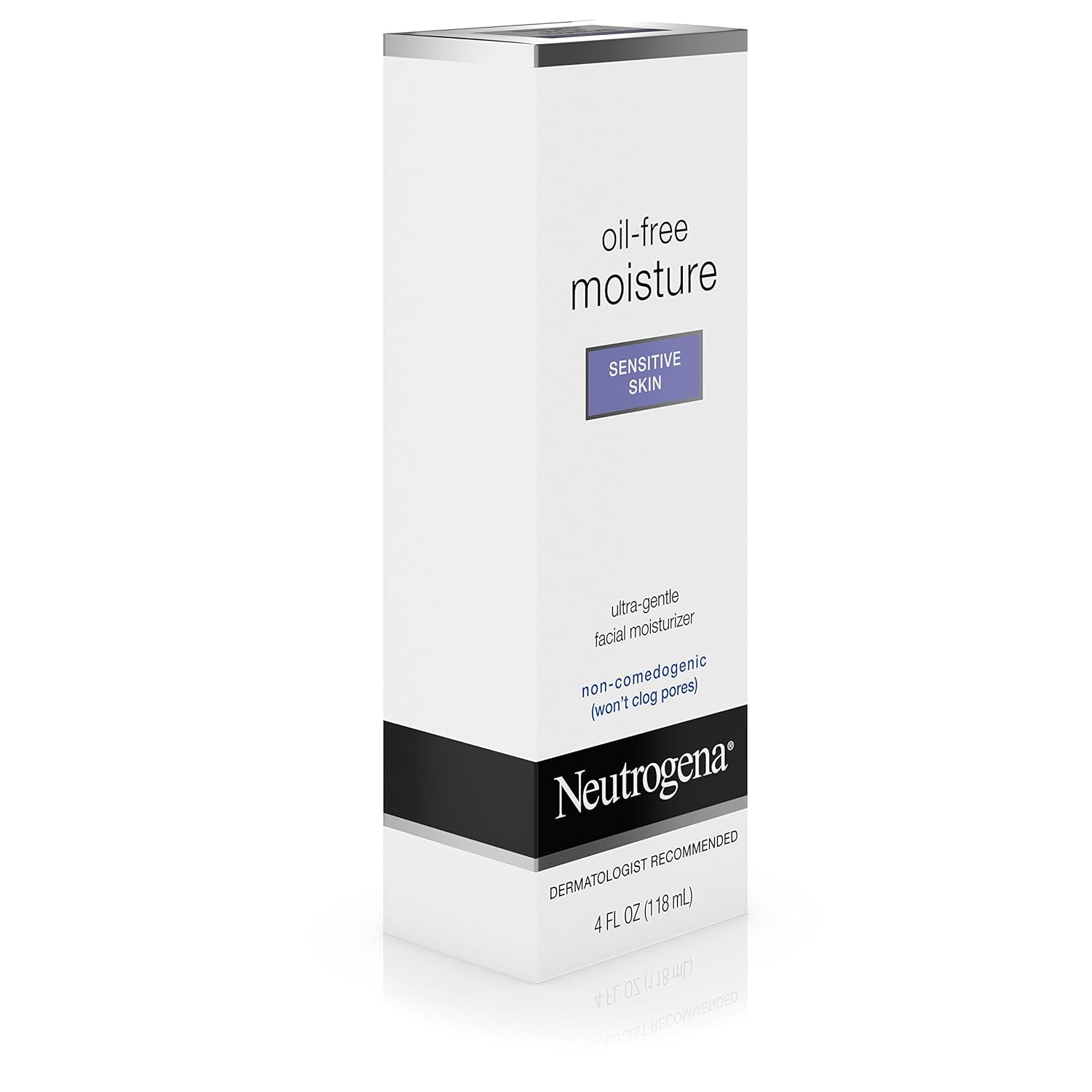 Neutrogena Oil-Free Sensitive Skin Daily Facial Moisturizer Fragrance-Free 4 fl oz - Image 2