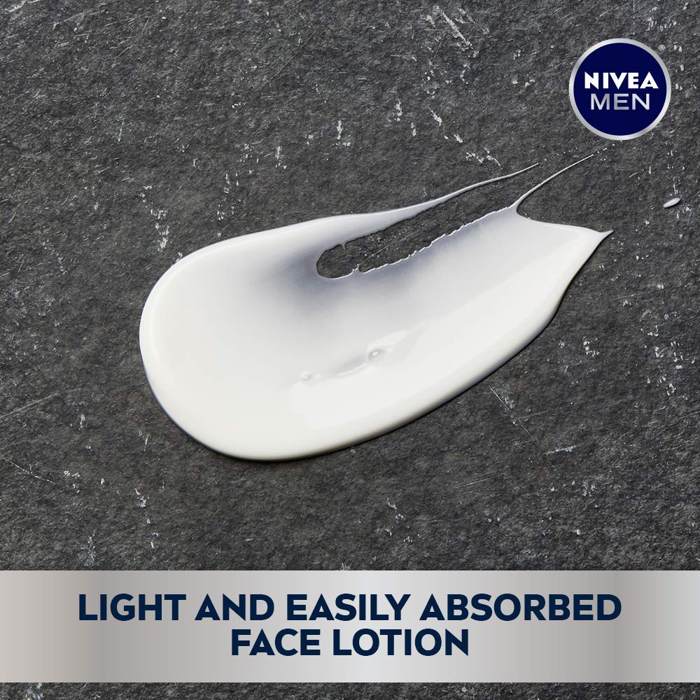 NIVEA MEN Maximum Hydration Face Lotion, Face Lotion with Broad Spectrum SPF 15 Sunscreen for Men, 3 Pack of 2.5 Fl Oz Tubes - Image 2