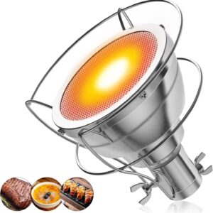OGERY Cooking Torch Attachment, Pro Grade Chef Kitchen Food Culinary Propane Torch Flamethrower, Outdoor Searing Blow Torch Handheld Broiler for Sous Vide Grilling, Desserts(Torch Not Included)