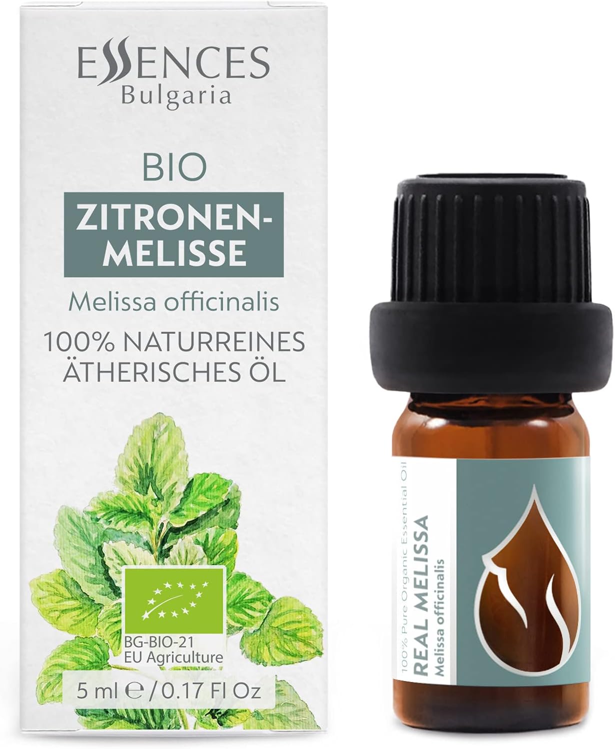 Essences Bulgaria Organic Real Melissa Essential Oil 1/6 Fl Oz | 5ml | Melissa Officinalis | 100% Pure and Natural | Undiluted | Therapeutic Grade | Family Owned Farm | Steam-Distilled | Non-GMO - Image 2