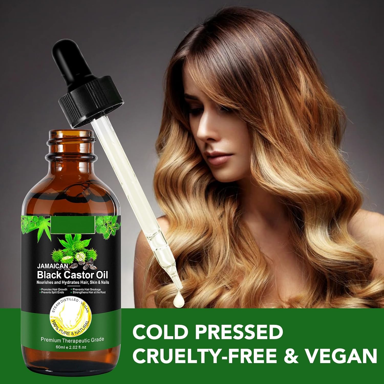 Jamaican Black Castor Oil 100% Pure Cold Pressed 4 oz Hair Skin Moisturizer - Image 4