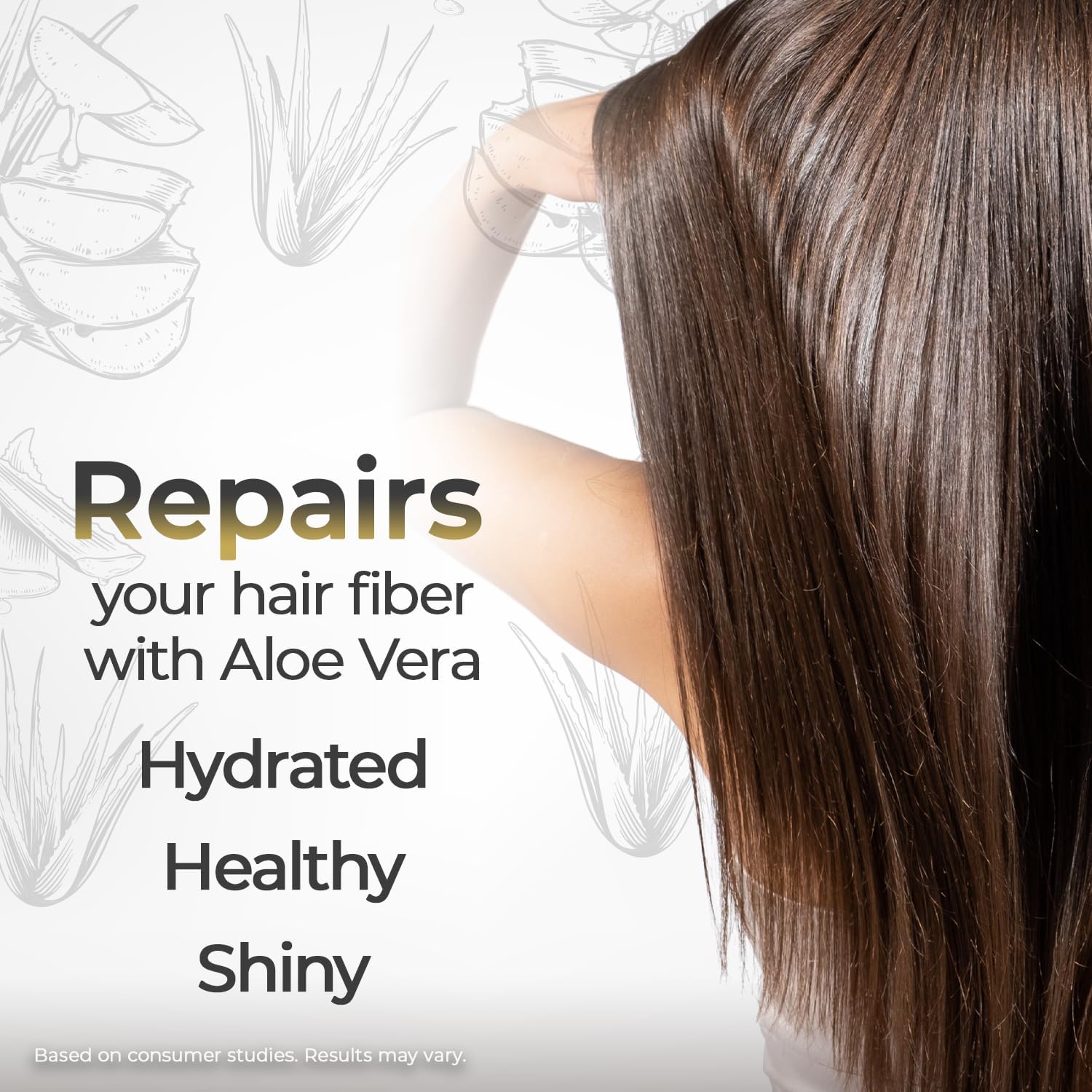 Tio Nacho Aloe Vera Deep Repair Conditioner: 100% Organic Aloe Vera and Royal Jelly, Repairs and Protects Hair, Vegetable Keratin for Softness and Shine, Paraben and Salt-Free - 14 Oz - Image 4