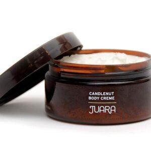 Juara - Candlenut Body Creme | Moisturizing Lotion | Dry Skin Hydration | Skin, Hands & Feet Cream | Soothing Skincare Balm | Cruelty Free, Paraben, Sulfate Free, Vegetarian | 7.5 oz