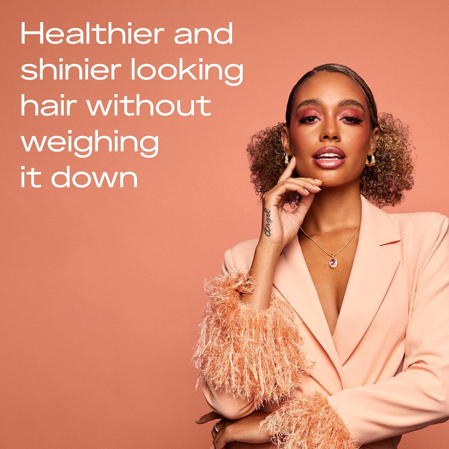 Shea Moisture Coconut & Hibiscus Curl & Shine 3 Piece Anti-Frizz Gift Set with Smoothing Oil - Image 5