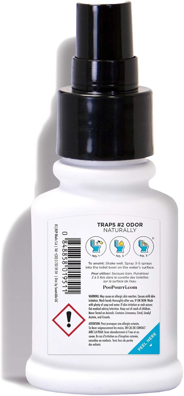 Poo-Pourri Before-You-Go Toilet Spray, Lavender Vanilla, 2 Fl Oz - Lavender, Vanilla and Citrus - Image 7
