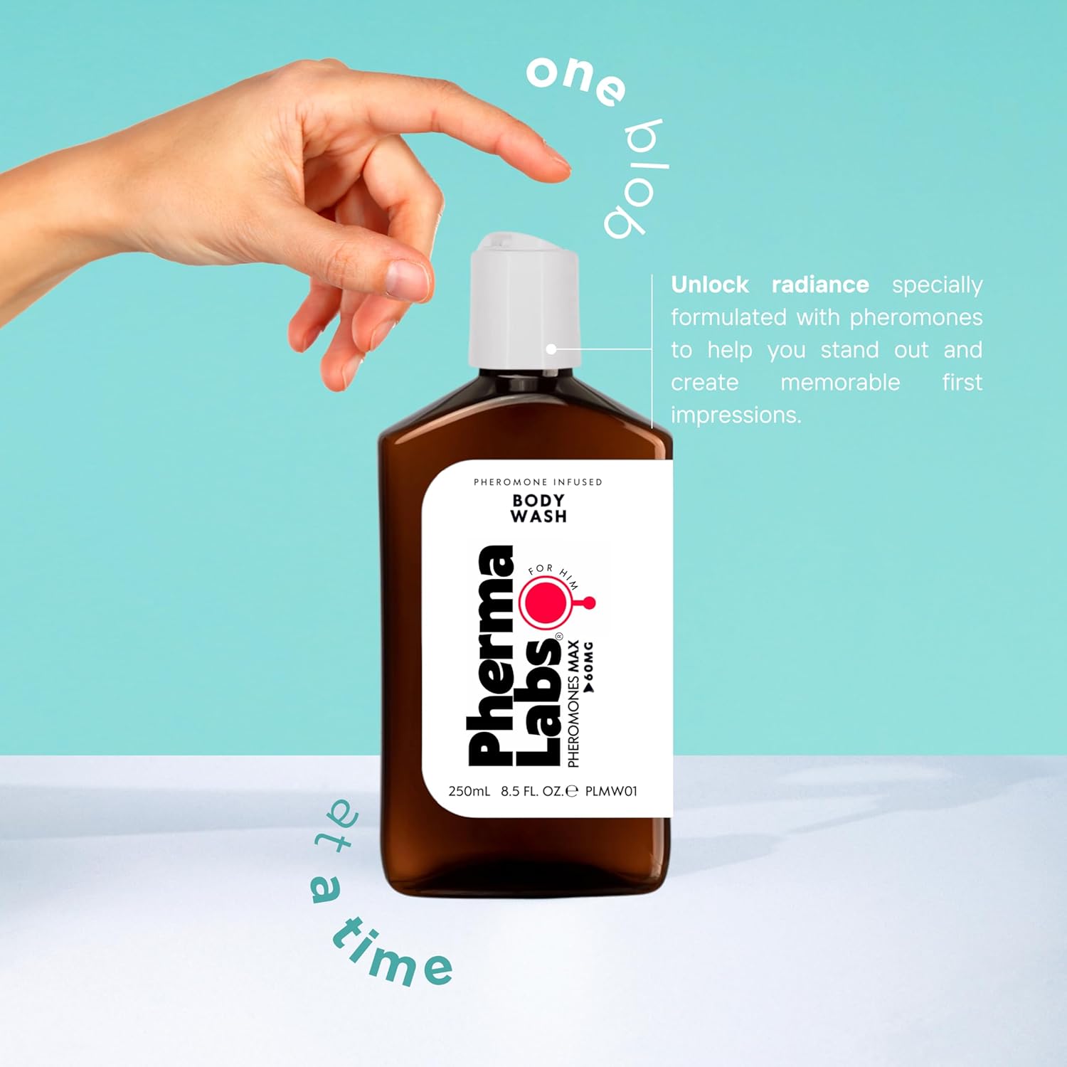 Men's Premium Pheromone Body Wash 8.5 Fl Oz Long-Lasting Cologne Gel - Image 5