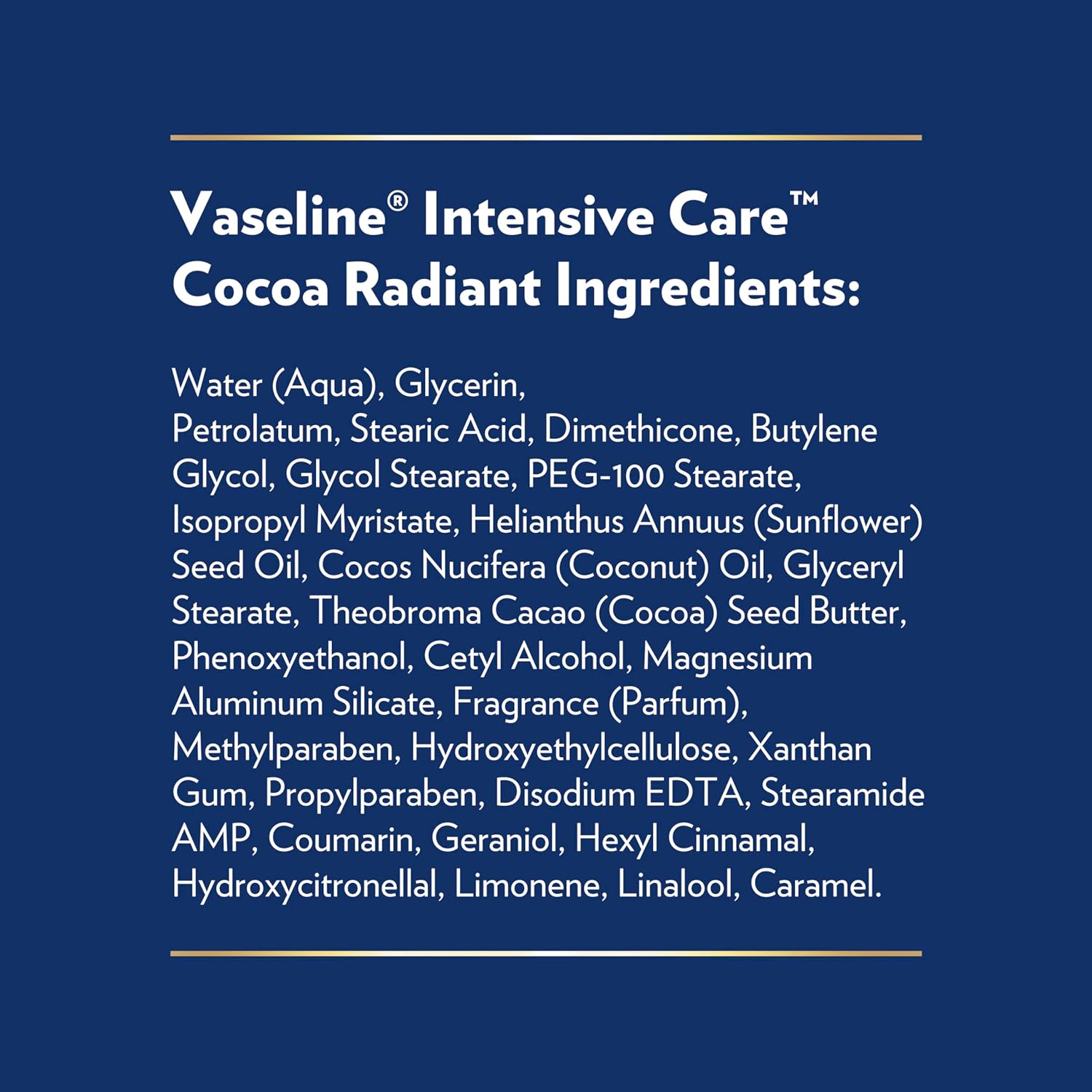 Vaseline Intensive Care Body Lotion Cocoa Radiant 3 count for Dry Skin Lotion Made with Ultra-Hydrating Lipids and Pure Cocoa Butter for a Long-Lasting, Radiant Glow 20.3 Oz - Image 8