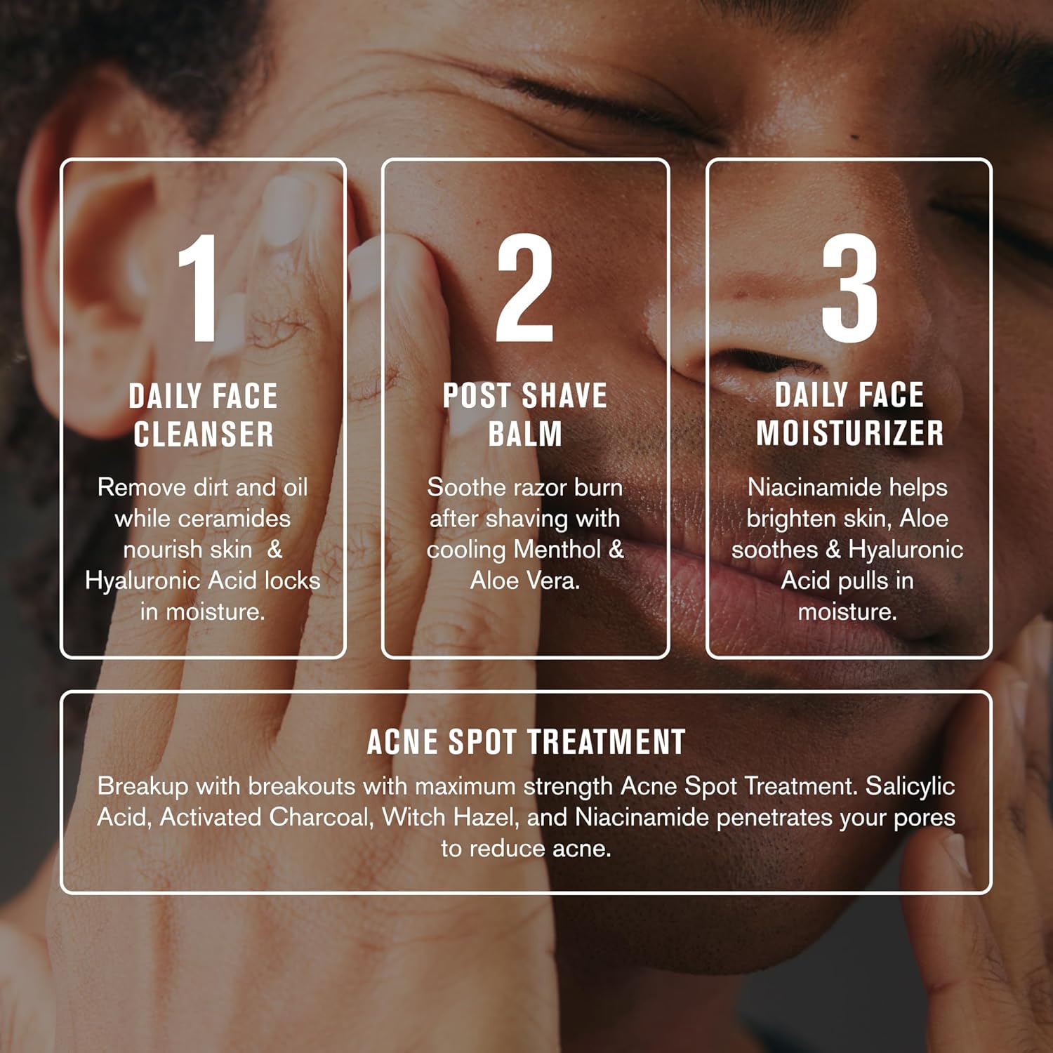 Every Man Jack Daily Face Wash for Men - Gently Cleanse, Moisturize, and Revive Dry, Tired Skin with Hyaluronic Acid and Niacinamide - 5 oz Men's Face Wash (2 Pack) - Image 7