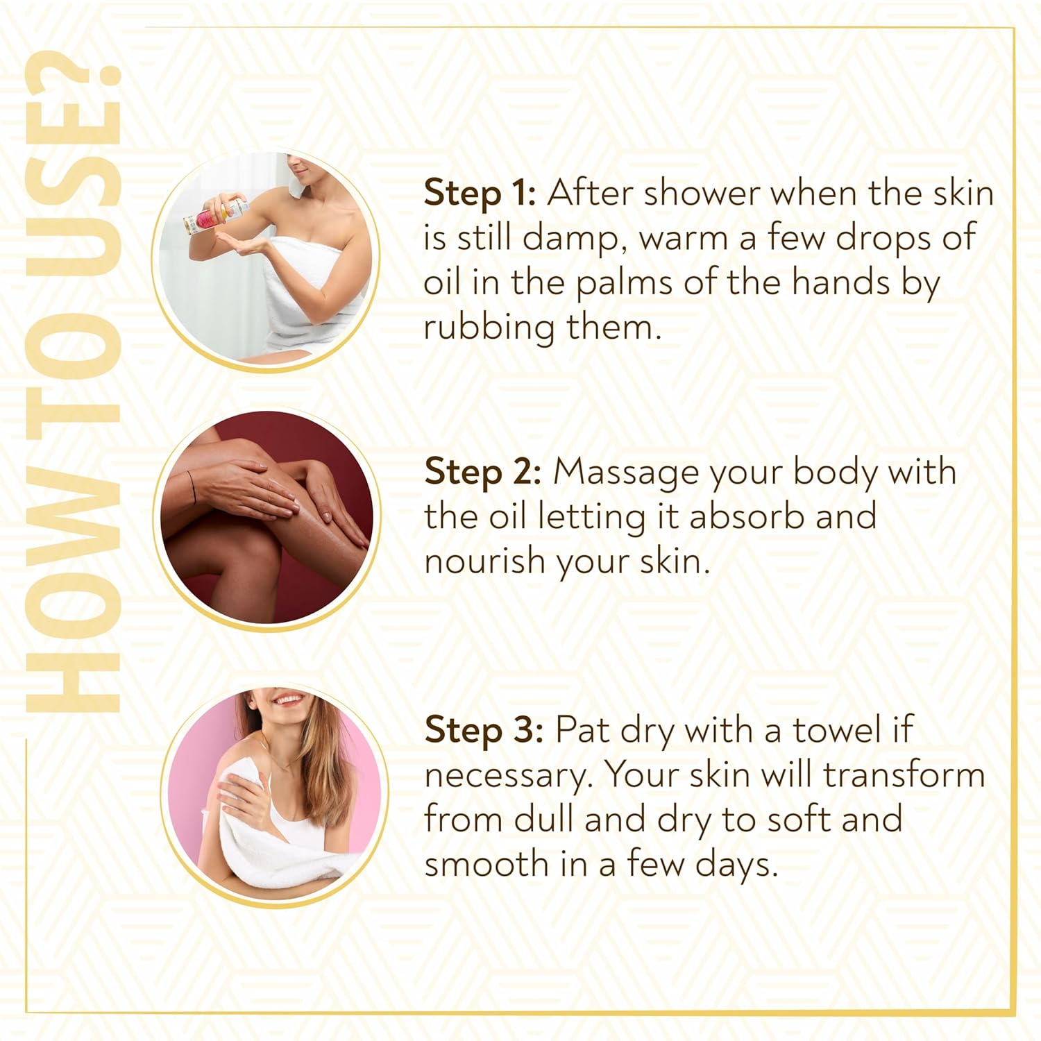 Nourishing Vanilla Body Oil 8oz Daily Skin Moisturizer with Apricot Jojoba Avocado Vitamin E - Image 5