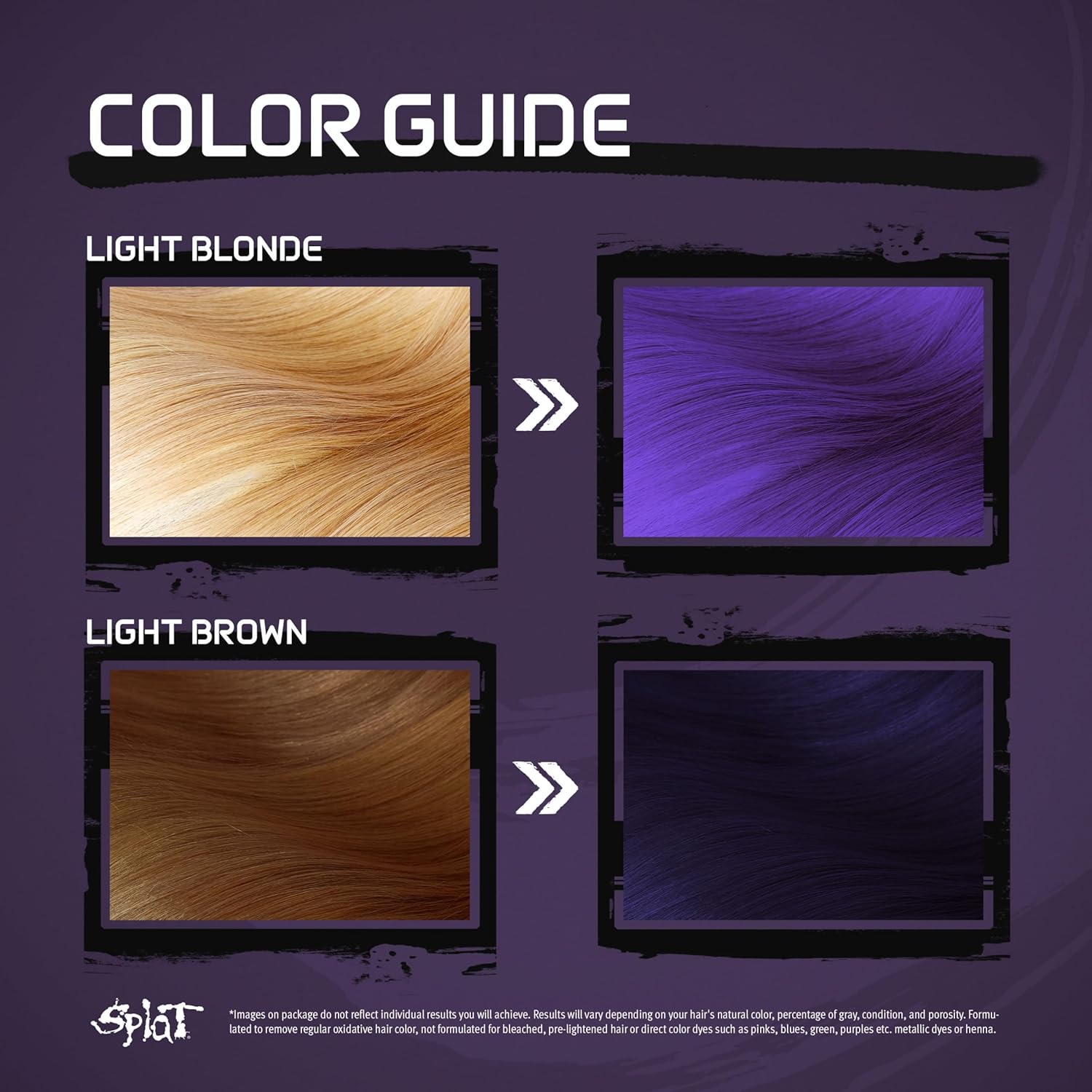 Splat Midnight Complete Semi-Permanent Vegan Hair Dye Kit 4 oz - Image 4