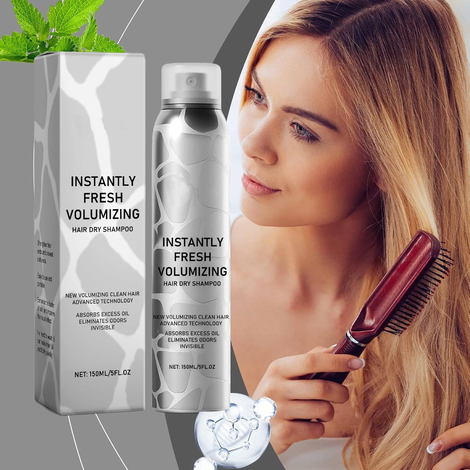 ZYAHHFAC Women's Dry Shampoo for All Hair Types, Volumizing and Nourishing, 1 Piece - Image 3