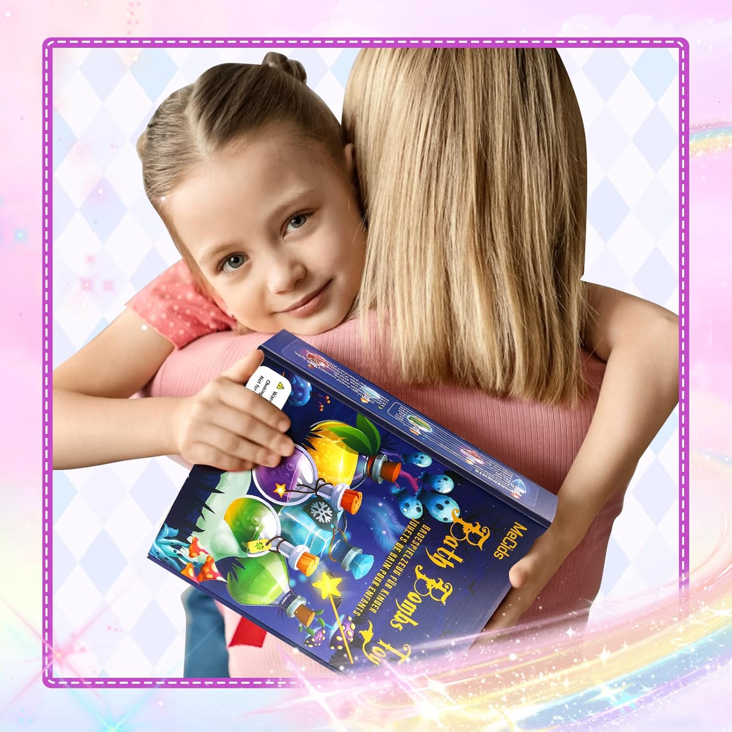 MeCids Magic Potion Bubble Bath Bombs for Kids 6 Pack - Safe Non-Toxic Toddler Bath Color Tablets for Ages 4-12 - Image 10