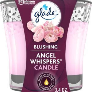 Glade Candle Jar, Air Freshener, Angel Whispers, 3.4 Oz