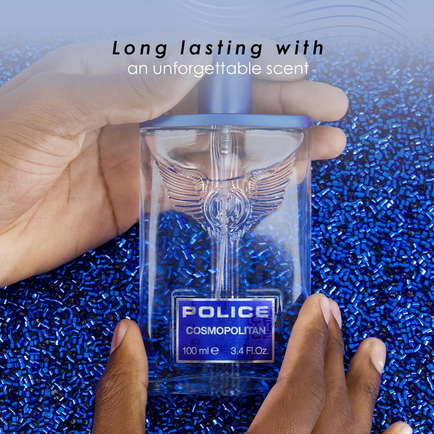 Cosmopolitan By Police - Fragrance For Men - Top Notes Of Mint And Sage - Middle Notes Of Jasmine And Nutmeg - Base Notes Of Vanilla And Sandalwood - Ideal For Socialite Occasions - 3.4 Oz EDT Spray - Image 3