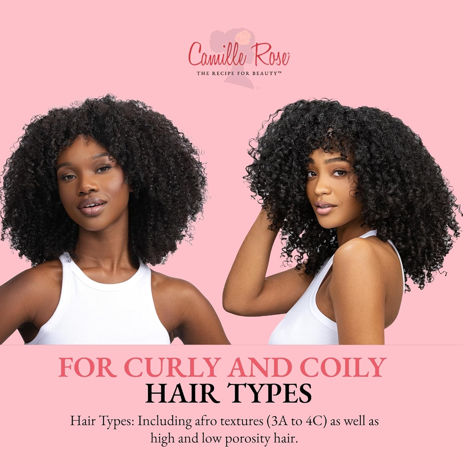 Camille Rose Mint Condition Braid Gel 12 oz Moisturizing Shine for Curly Coily Hair - Image 3