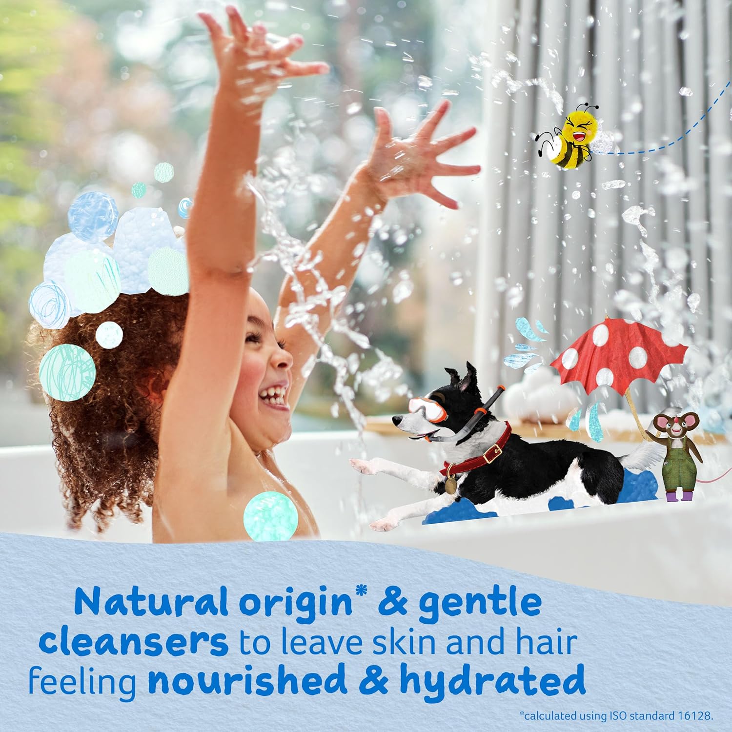 Childs Farm, Kids Hair & Body Wash for Dry, Sensitive Skin, Organic Sweet Orange, Gently Cleanses, Vegan, Cruelty-Free, 8.4 Fl Oz - Image 3