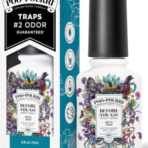 Poo-Pourri Before-You-Go Toilet Spray, Deja Poo, 2 Fl Oz - White Flowers and Citrus