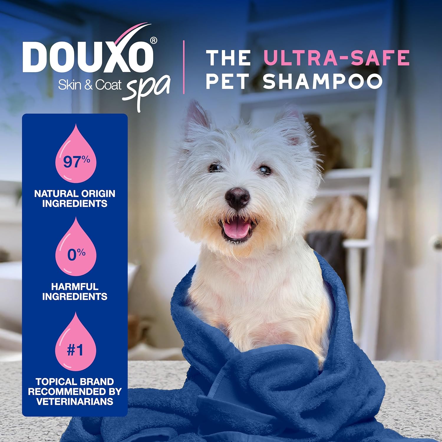 DOUXO Gentle Cleansing SPA Dog Shampoo for Itchy Skin, 16 fl oz - Image 5