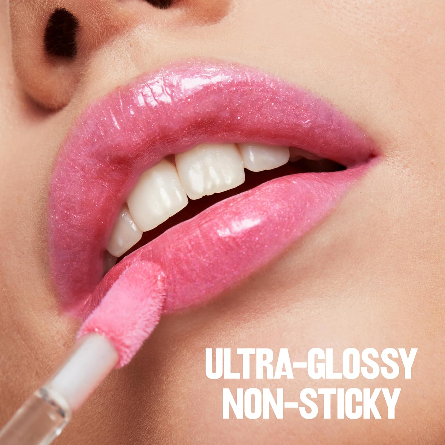 Revlon Super Lustrous Lip Gloss, Non-Sticky, Hydrating, High Shine Finish, 215 Super Natural, 0.13 oz - Image 7