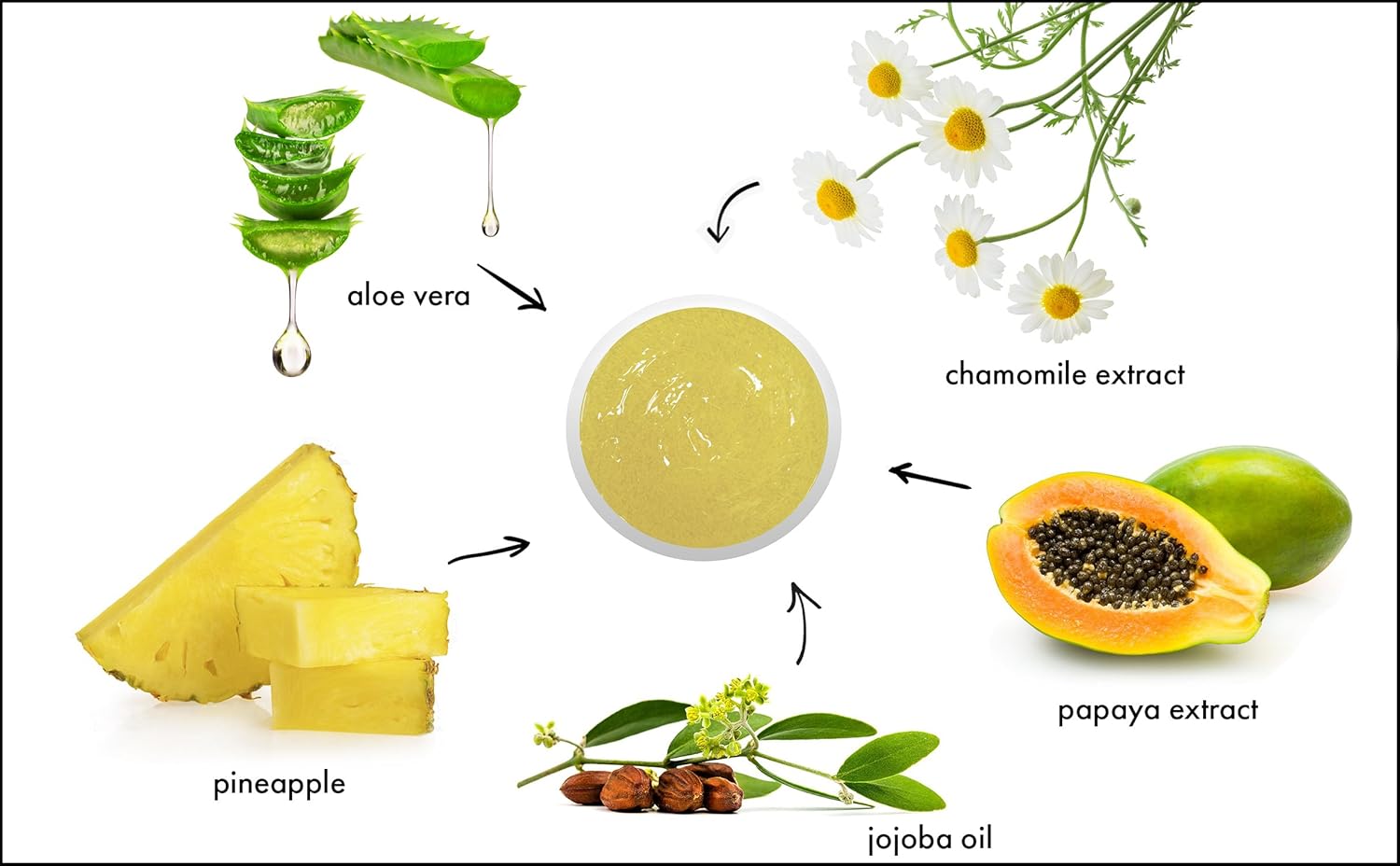 RAYA Pineapple Enzyme Facial Scrub (120) | Exfoliating and Refining Facial Scrub for Combination Skin | Creates a Glowing Complexion | Made with Pineapple Enzymes and Jojoba Beads - Image 2