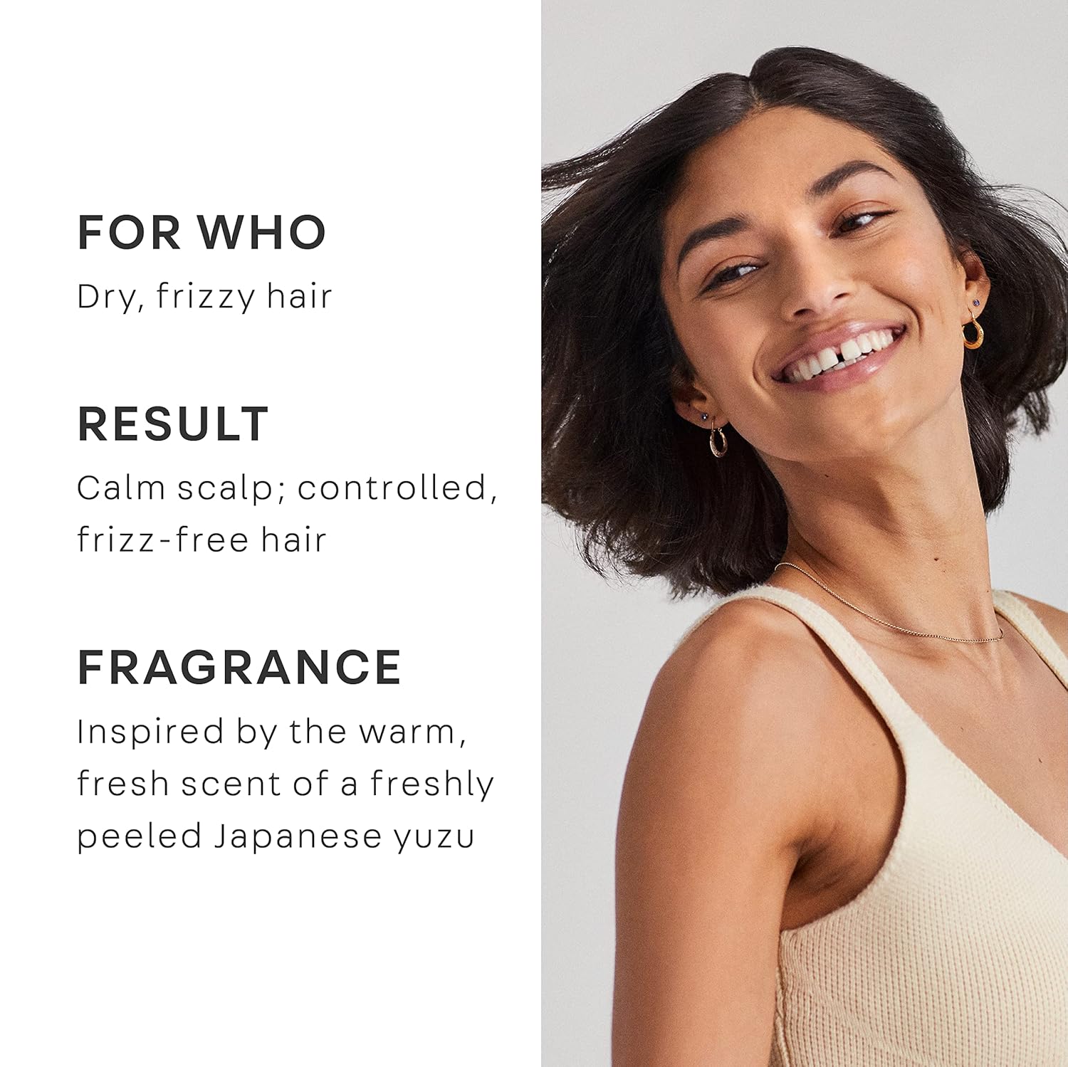 NATURELAB. TOKYO Perfect Smooth Hair Oil: Heat and Color Protection, Enhances Smoothness and Shine to Untamed Hair I 1.7 FL OZ / 50ml - Image 4