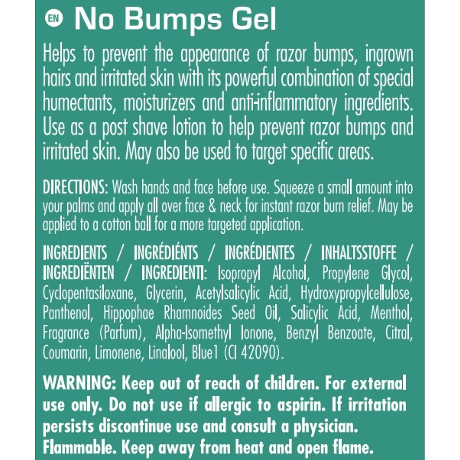 Clubman Pinaud Sensitive Skin Shave Gel 4 oz Pack of 2 for Bump-Free Results - Image 2