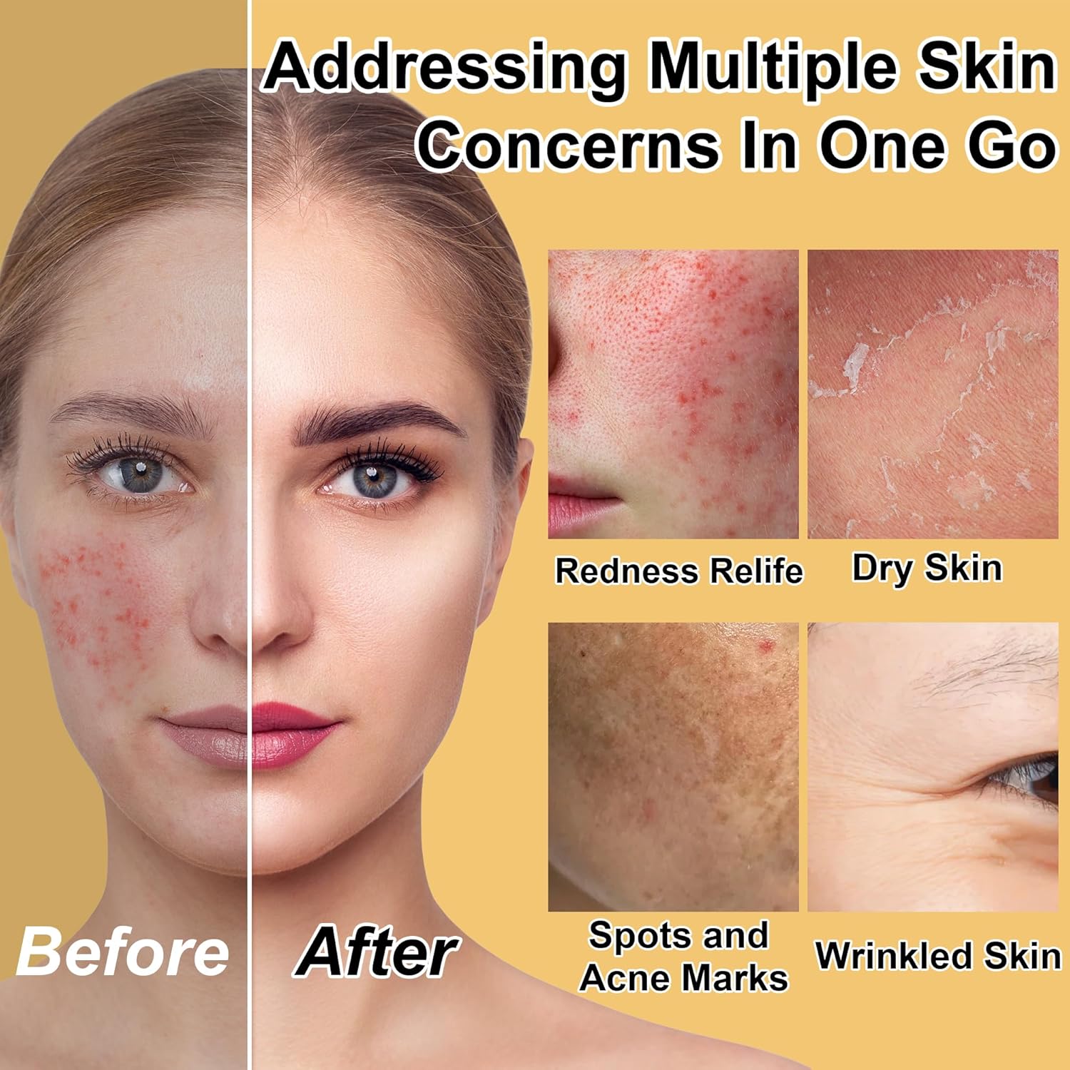 Teen and Women's Anti-Aging Hydrating Repair Skin Care Kit for All Skin Types - Image 2