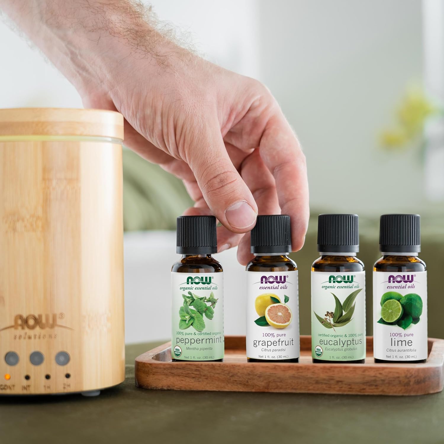NOW Essential Oils Organic Peppermint 1 Ounce 100% Pure Vegan Aromatherapy Scent - Image 6