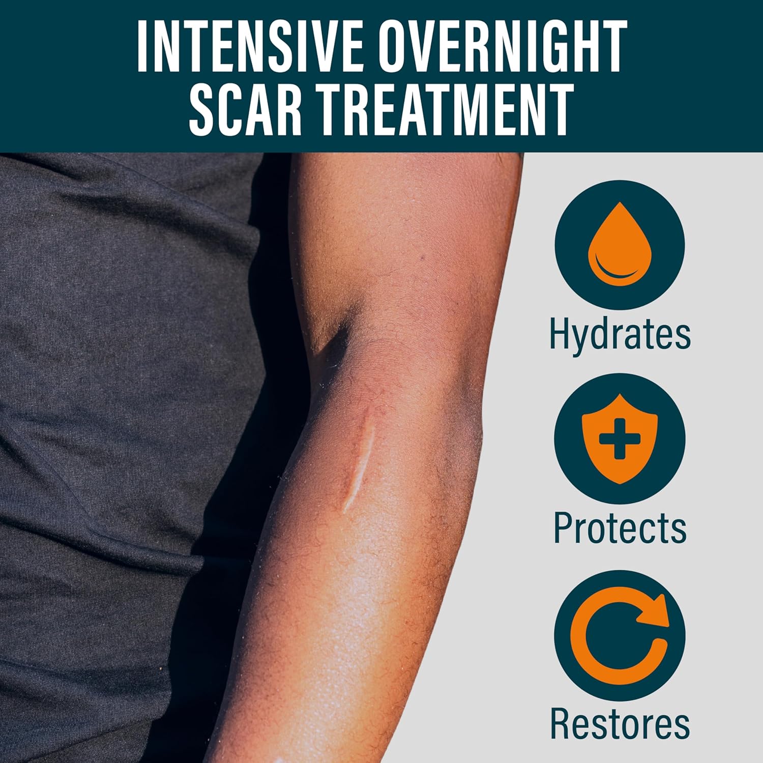 Nuvadermis Overnight Scar Cream 1.35 Fl Oz for Face & Body Reduces Blemishes - Image 2