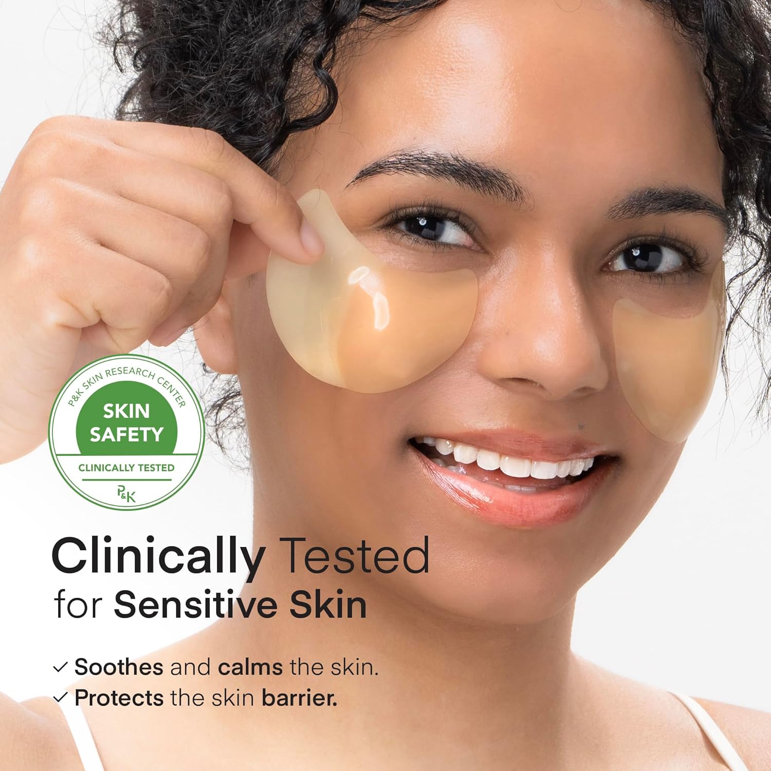 60 Count Vitamin C Niacinamide Hydrogel Eye Patches for Dark Circles and Puffiness - Image 4