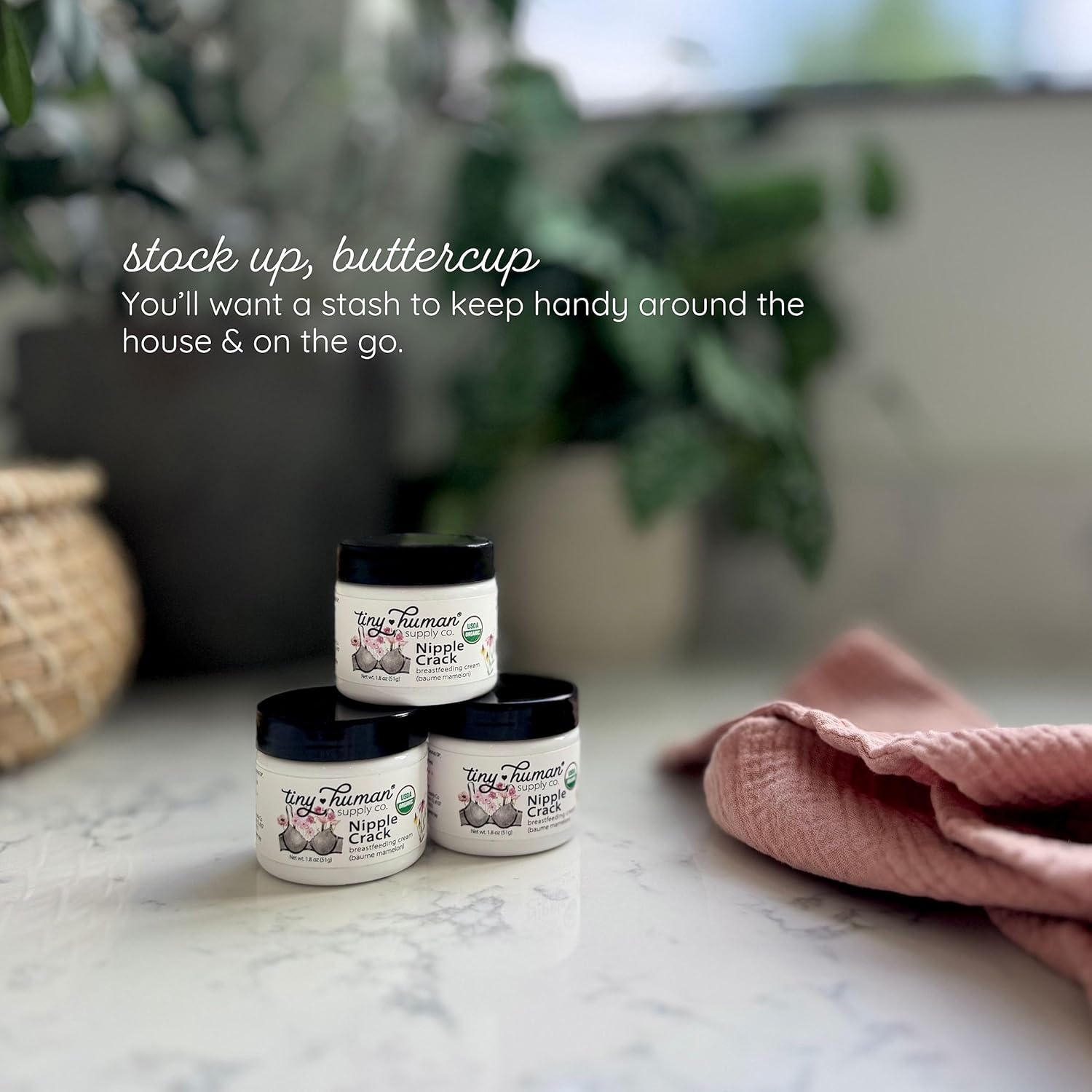 Organic Lanolin-Free Nipple Butter 3 Pack for Breastfeeding Mothers - Image 8