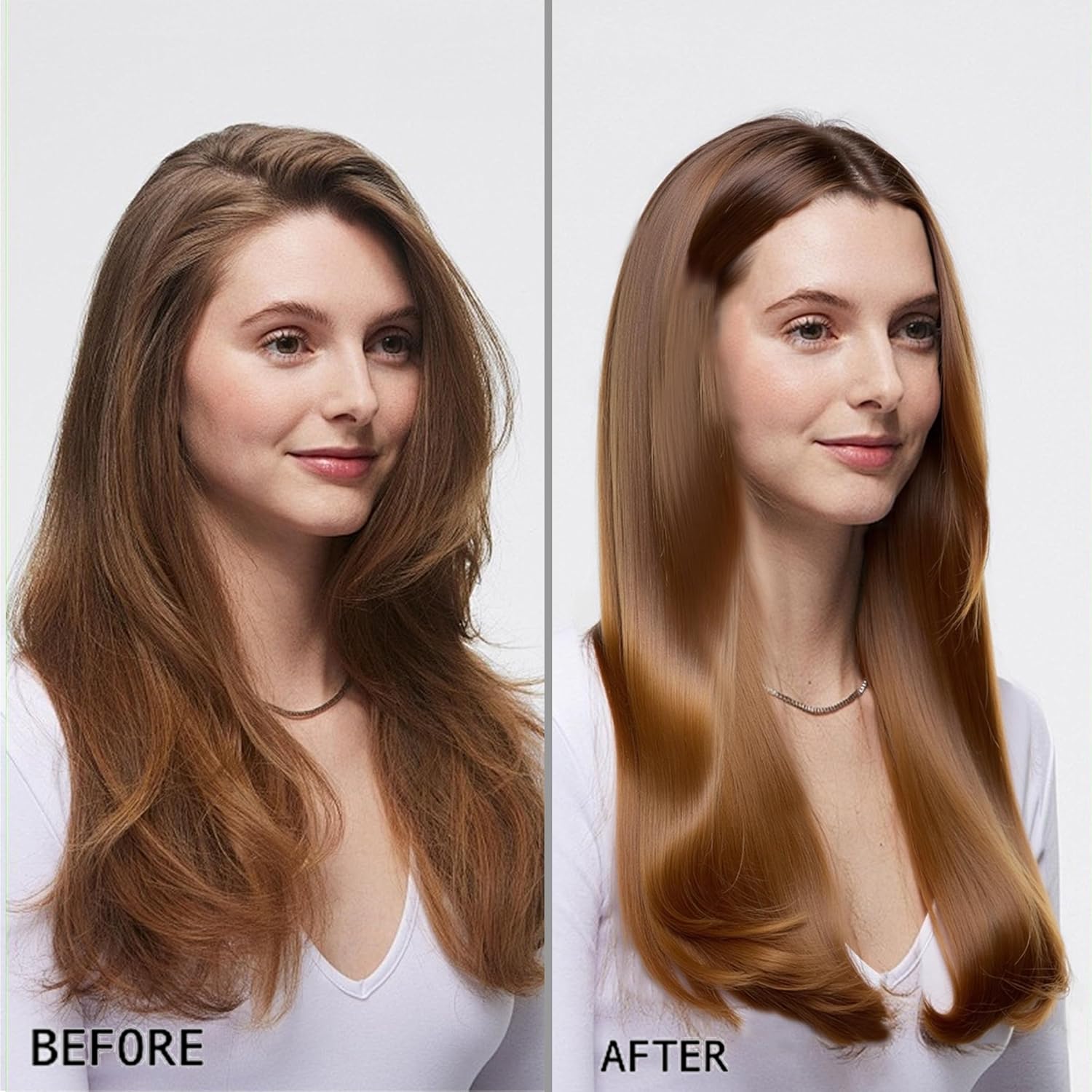 1.5 Inch Ceramic Hair Straightener Flat Iron 3D Floating Plate 15 Heat Settings LCD Display Dual Voltage - Image 8