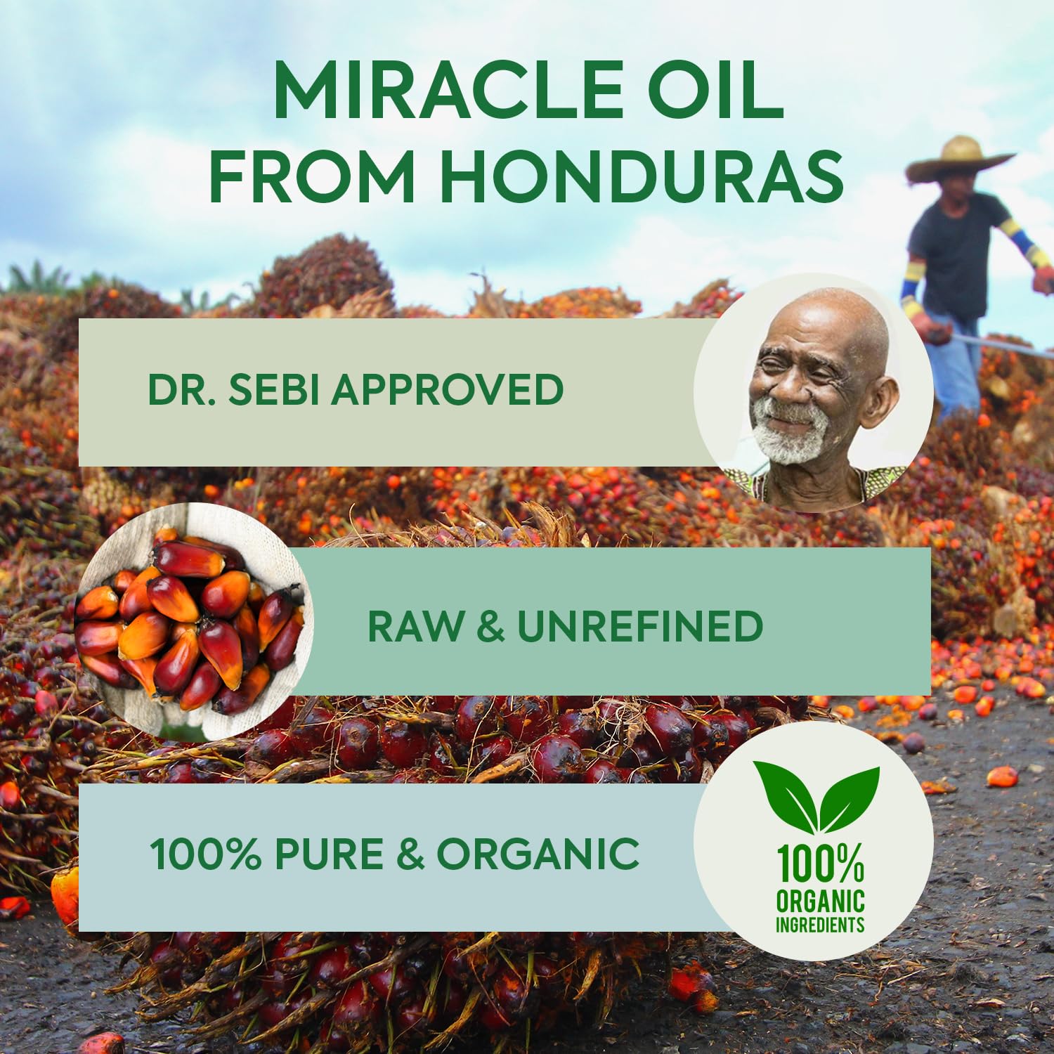 Authentic 4 oz Raw Batana Oil for Hair Growth Handmade in Honduras 100% Pure Natural Unrefined - Image 7